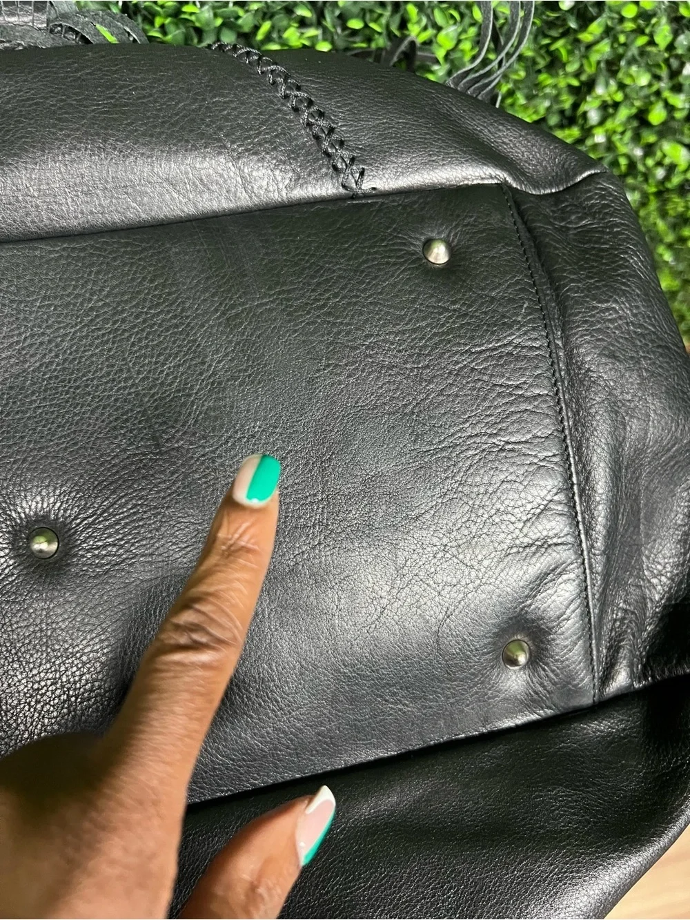 RENATO ANGI | Italian Leather Satchel/Duffle Bag